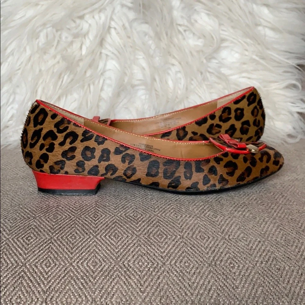 Isaac Mizrahi “Deborahe” Cow Hair Loafers‎